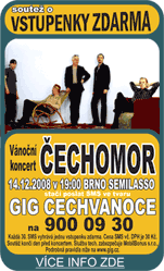 Vánoční koncert ČECHOMOR (14. 12. 2008)