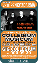 COLLEGIUM MUSICUM - Varga, Frešo, Griglák, Valihora (4.6.2009)