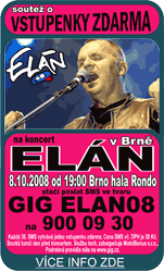 ELÁN v Brně (8. 10. 2008)