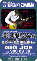 JOE BONAMASSA (US) - electric blues (26. 5. 2009)