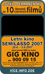 Letní kino SEMILASSO 2007 (28. 6. - 5. 9. 2007)