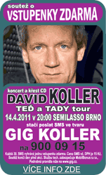 DAVID KOLLER - TEĎ a TADY tour (14. 4. 2011)