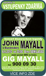 JOHN MAYALL & bluesbreakers (6. 6. 2010)