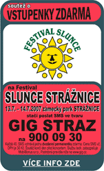 Festival SLUNCE STRÁŽNICE (13. - 14. 7. 2007)