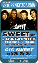 SWEET(GB) a KATAPULT (27.8.2011)