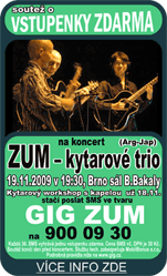 ZUM – kytarové trio (19. 11. 2009)